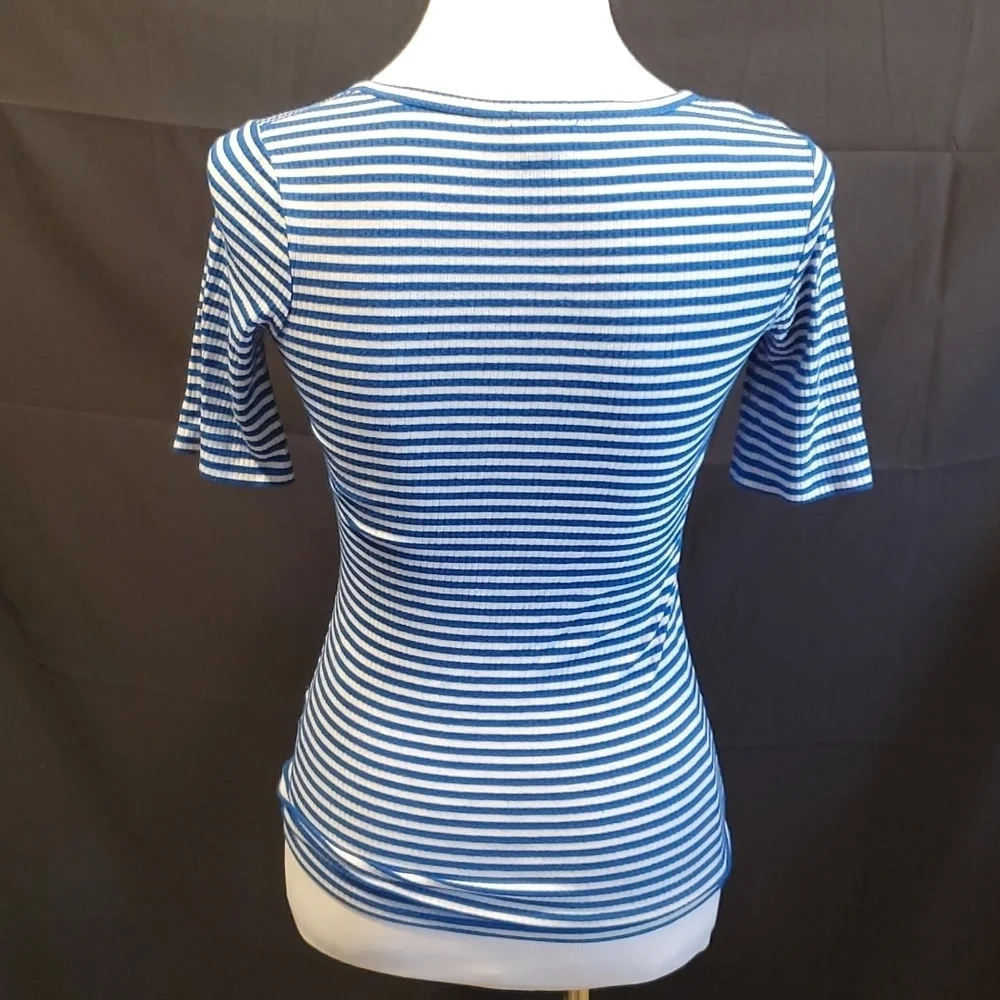 J.Crew Stripe Top SZ XXS - Picture 4 of 7
